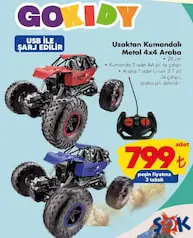 GOKİDY OYUNCAK UZAKTAN KUMANDALI METAL ARABA fiyat ve kampanya bilgisi